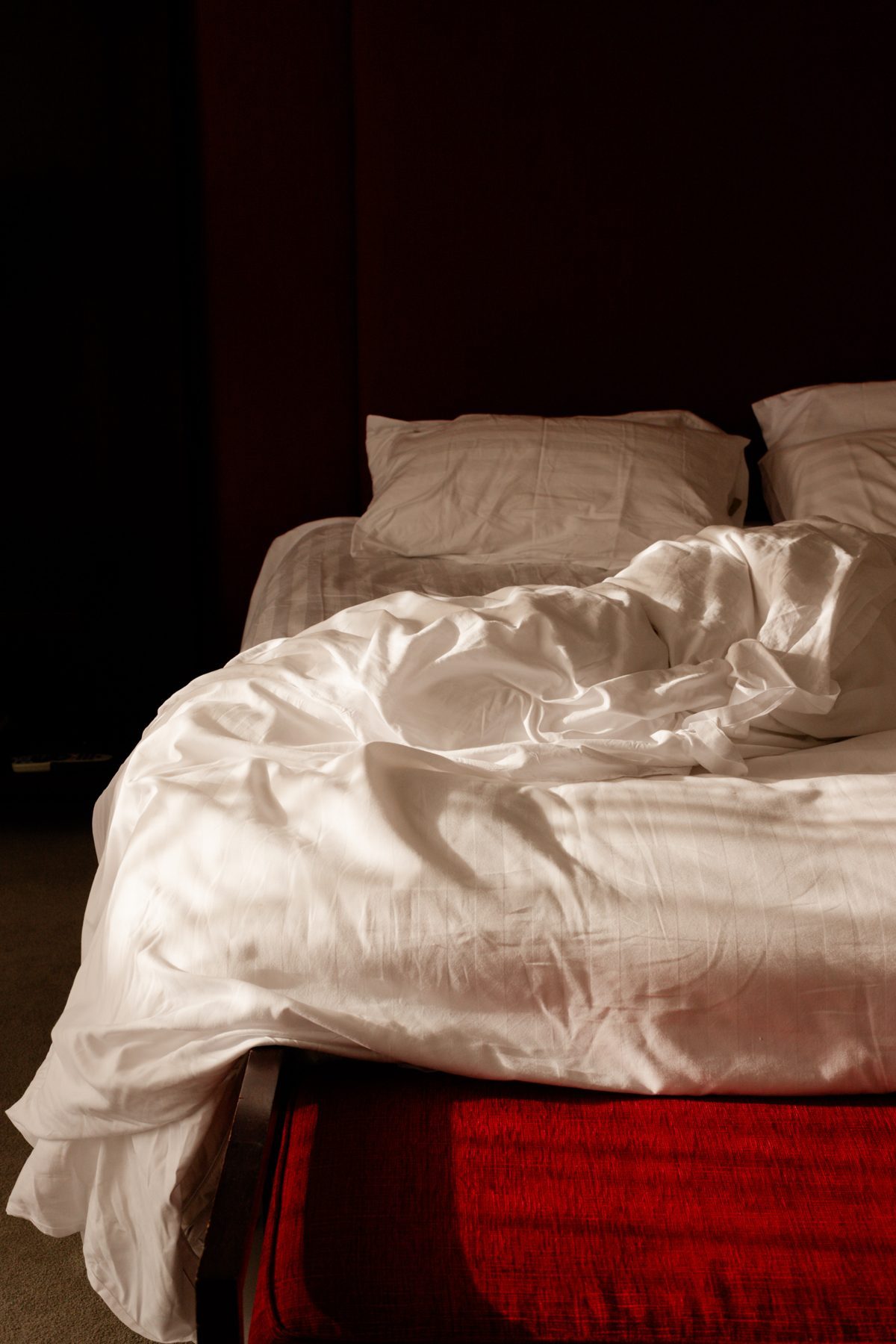 Photo: Natasha Ruiz Morning light across the bed